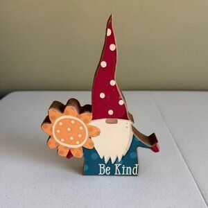 BE KIND gnome farmhouse decoration spring decor Valentines Day Valentine gnome